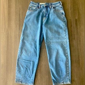Anthropologie • Pilcro High Rise Balloon Jeans • Size 27
